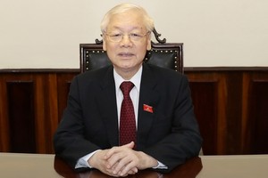 黨中央總書記、國家主席阮富仲。（圖源：越通社）