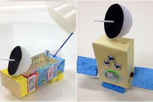 NASA鼓勵學童發揮創意，設計太空船和衞星。（圖源：互聯網）