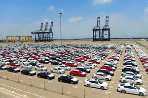 今年前兩個月，汽車進口量同比銳減，僅1萬4523輛，減少43.7%。（示意圖源：互聯網）