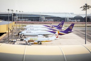 泰國暫時禁止所有客機入境。（示意圖源：互聯網）