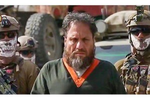 極端組織自稱的“伊斯蘭國”的分支機搆“呼羅珊省”頭目阿卜杜拉‧奧拉克扎伊被捕。（圖源：NDS）