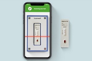 手機端掃描檢測結果效果圖。（圖源：NBC）