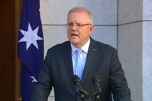 澳大利亞總理莫里森。（圖源：ABC News）