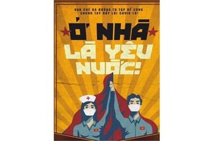 英媒推介我國防控疫情宣傳海報