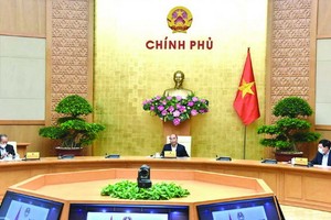 政府總理主持會議。（圖源：VGP）