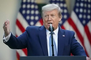 美國總統特朗普。（圖源：AFP）