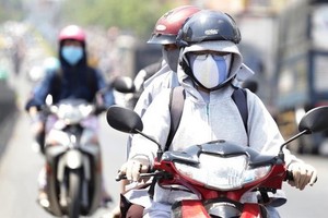 國家水文氣象預報中心：南部區域從本月20日至23日出現大面積酷熱天氣，最高氣溫達35至37攝氏度。（示意圖源：互聯網）