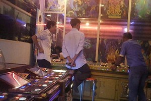 不少人玩捕魚遊戲，其中有學生。