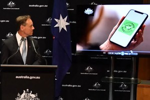 當地時間4月26日，澳大利亞政府正式推出一款新冠肺炎患者密切接觸者追蹤應用程序。（圖源：AAP）