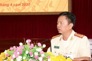 新任後江省公安長黃越和上校。（圖源：黃山）