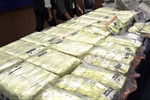 香港警方破獲29年來最大量的冰毒。（圖源：RFI）