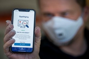 歐洲各國將陸續推出各自的傳播鏈追蹤手機程式。（圖源：NTB SCANPIX）