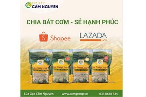 該公司在shopee、LAZADA網以及錦源臉書上出售錦源牌各類稻米。