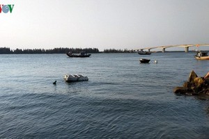 事發河段。（圖源：VOV）