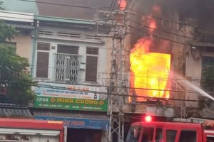 火警現場。（圖源：H.T）