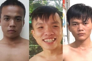 被刑拘並起訴的3名嫌犯。（圖源：警方提供）