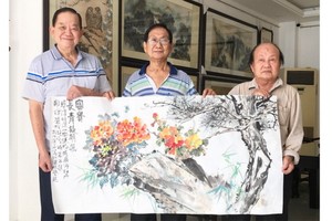 華人書畫家大展身手