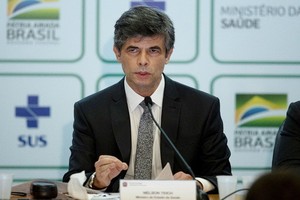 巴西新任衛生部長泰克宣佈辭職。（圖源：互聯網）