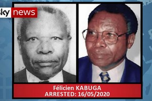 盧旺達大屠殺嫌疑人費里西安‧卡布加(FELICIEN KABUGA)在經歷了25年的逃亡後，在巴黎地區被逮捕。（圖源：Sky News）