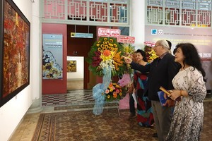 傳統漆畫展一瞥。