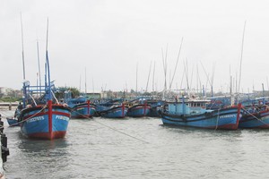 圖為漁船靠岸停泊。（示意圖源：田升）