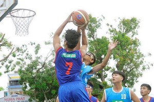 天資籃球賽各年齡組比賽一瞥。