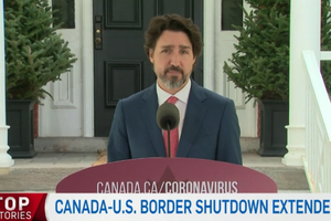 特魯多指延長封關能確保國民安全。（圖源：視頻截圖）