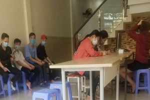 勞動者於本月初在興盛國際發展服務有限責任公司（第八郡第四坊）登記並 繳納就業介紹費。