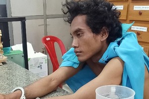 被抓獲的劫匪趙囊。（圖源：警方提供）