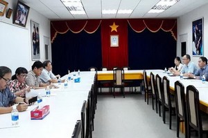 會議現場。（圖源：N. Hoàng）