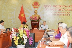 昨(27)日上午，國會在線討論關於防範侵害兒童的政策、法律落實情況。（圖源：越勇）