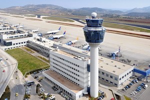 希臘雅典國際機場一瞥。（圖源：互聯網）