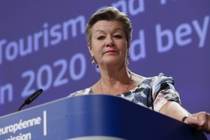 歐洲民政事務專員朱伊法。（圖源：EPA）