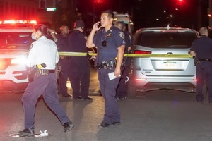 槍擊現場視頻截圖。（圖源：Getty Images）