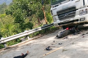 事故現場，兩人當場死亡。（圖源：CTV）