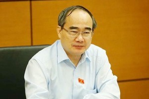 市委書記阮善仁。（圖源：曰鐘）