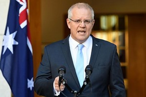 澳大利亞總理莫里森。（圖源：Getty Images）