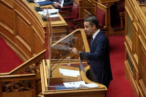 希臘總理米佐塔基斯。（圖源：MPA）