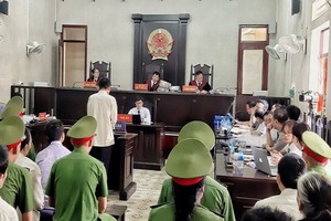 庭審現場一瞥。（圖源：VOV）