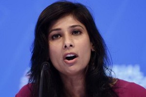 國際貨幣基金組織首席經濟學家 Gita Gopinath。（圖源：AFP）