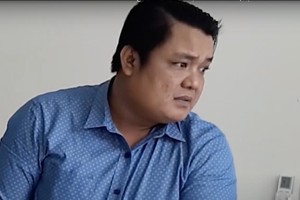 圖為富安盛地產公司總經理吳明欽。（圖源：田升）