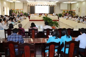 研討會現場。（圖源：越通社）