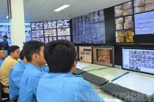 圖為市智能交通調度中心一瞥。（圖源：市黨部新聞網）