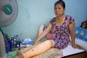 錢裕玉發生交通事故後無法去謀生。