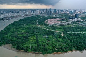 第二郡守添新都市區內將建有生態林區。