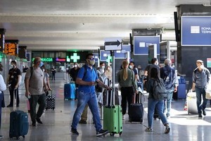 圖為意大利羅馬火車站一瞥。（圖源：互聯網）