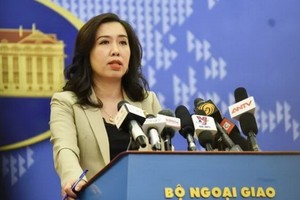 外交部發言人黎氏秋姮。（圖源：外交部）