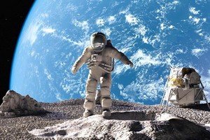 1969年7月20日，阿波羅11 號登月艙成功登陸月球。（圖源：NASA）