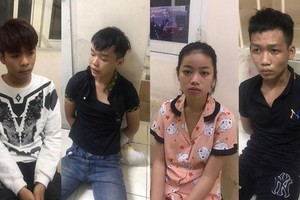 被拘捕的搶劫團夥。（圖源：警方提供）