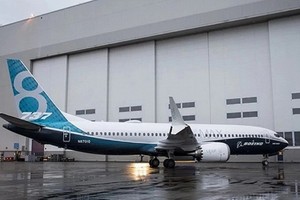 圖為一架波音737Max客機。（圖源：互聯網）